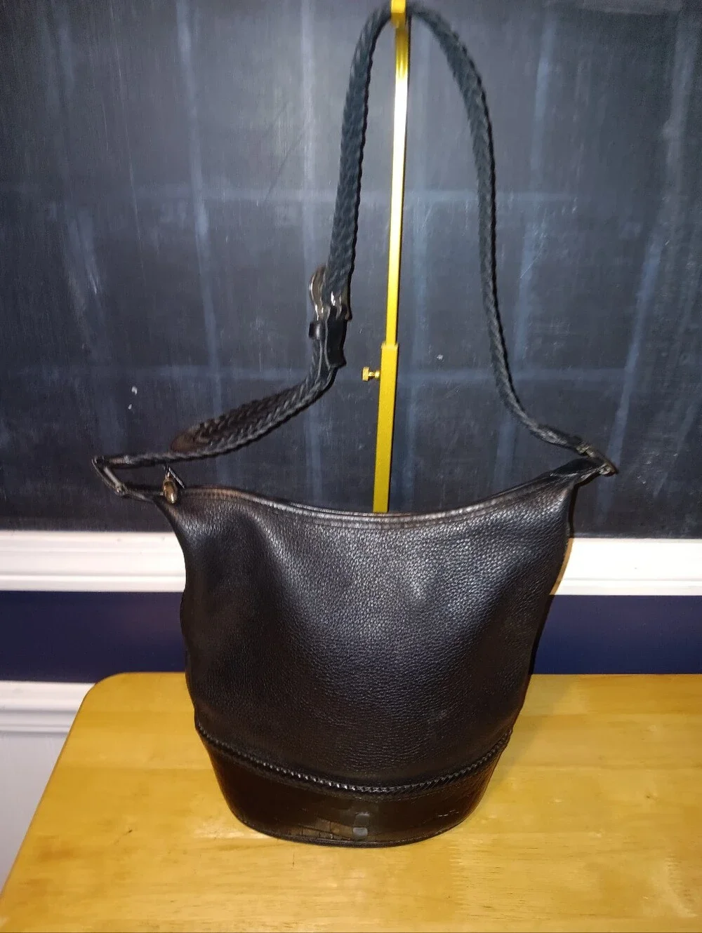 Brighton Vintage Leather Bucket Bag